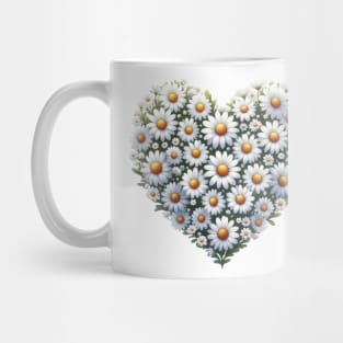 Heart Shaped Flowers Mug